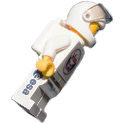 Lego astronaut in space